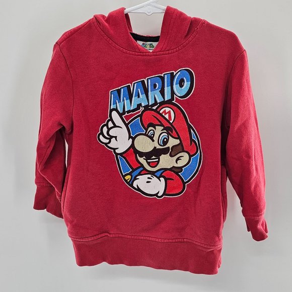 2013‎ NINTENDO SUPER MARIO PULL OVER SWEATER YOUTH SIZE XS - Picture 1 of 5